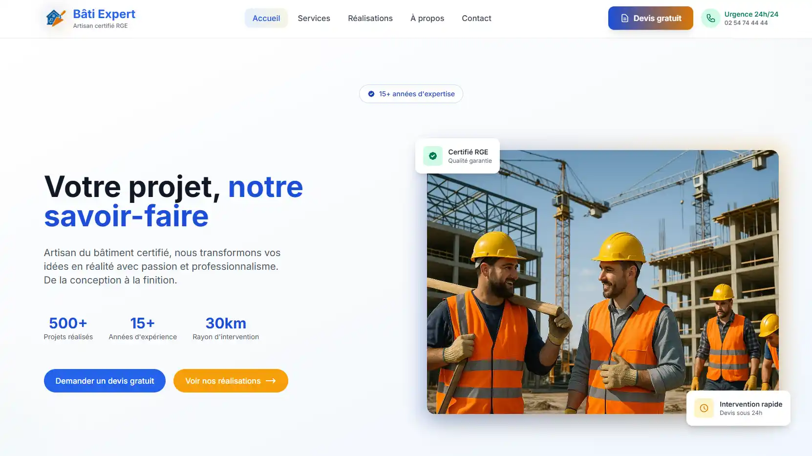 Site Bati Expert