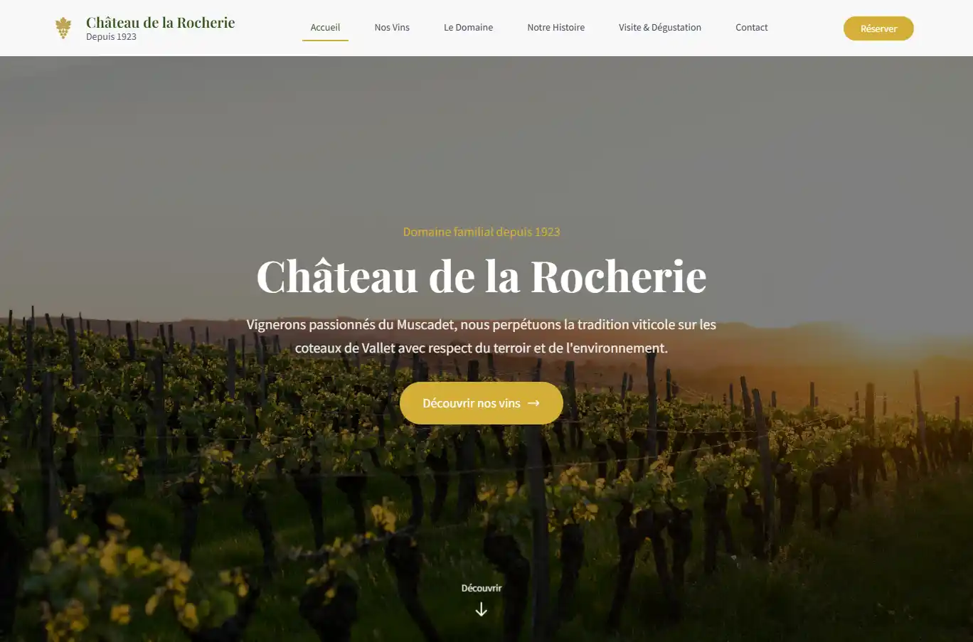 Site La Rocherie
