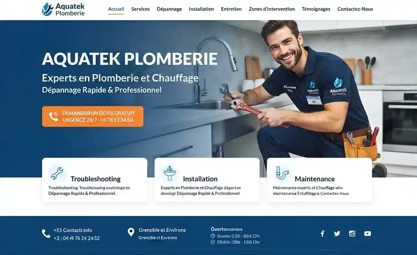 Site plombier